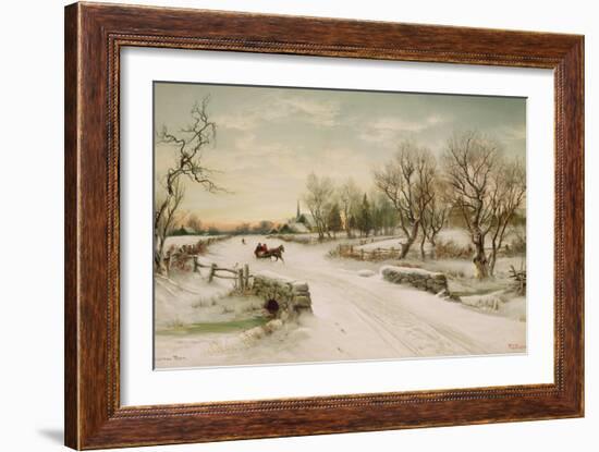 Christmas Morn-W.C. Bauer-Framed Giclee Print