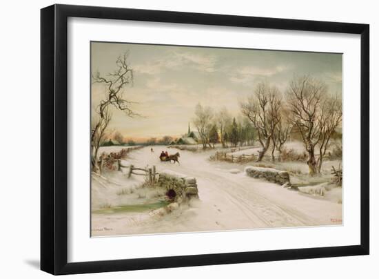 Christmas Morn-W.C. Bauer-Framed Giclee Print