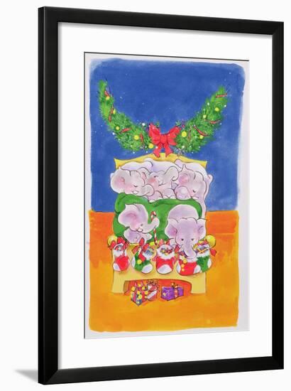 Christmas Morning-Diane Matthes-Framed Giclee Print