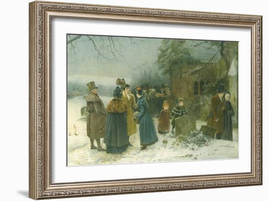 Christmas Morning-Edward Frederick Brewtnall-Framed Giclee Print