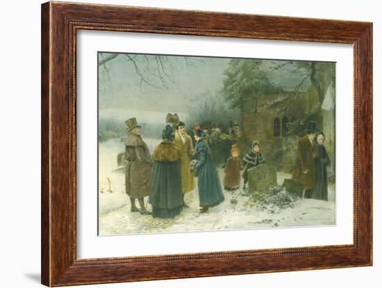 Christmas Morning-Edward Frederick Brewtnall-Framed Giclee Print