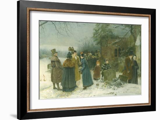 Christmas Morning-Edward Frederick Brewtnall-Framed Giclee Print