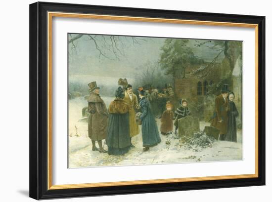 Christmas Morning-Edward Frederick Brewtnall-Framed Giclee Print