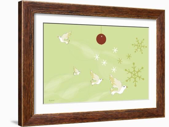 Christmas Morning-Anne Cote-Framed Giclee Print