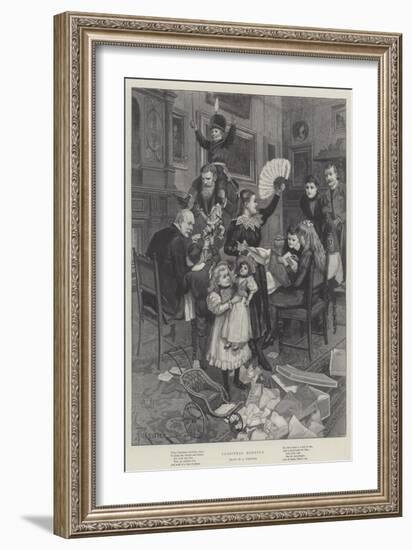 Christmas Morning-Amedee Forestier-Framed Giclee Print