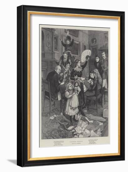 Christmas Morning-Amedee Forestier-Framed Giclee Print