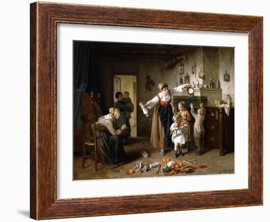 Christmas Morning-Paul Seignac-Framed Giclee Print