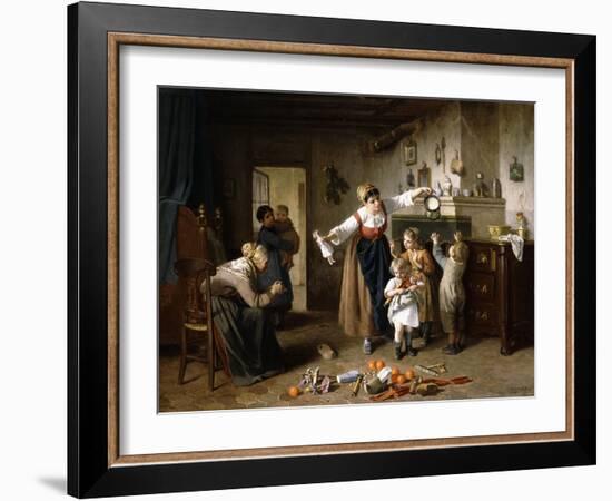 Christmas Morning-Paul Seignac-Framed Giclee Print