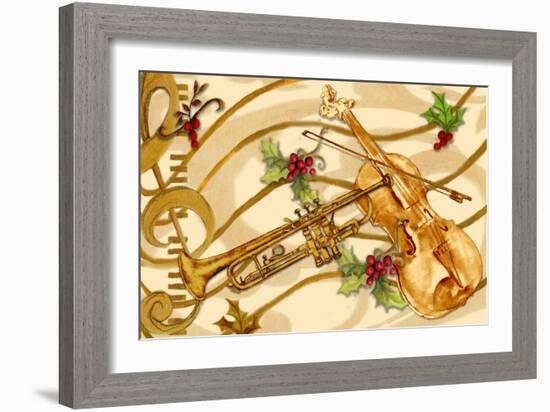 Christmas Music I-Janice Gaynor-Framed Art Print