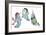 Christmas Narwhals-Elizabeth Medley-Framed Art Print