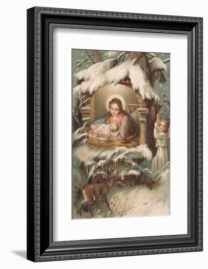 Christmas Nativity Scene-null-Framed Photographic Print