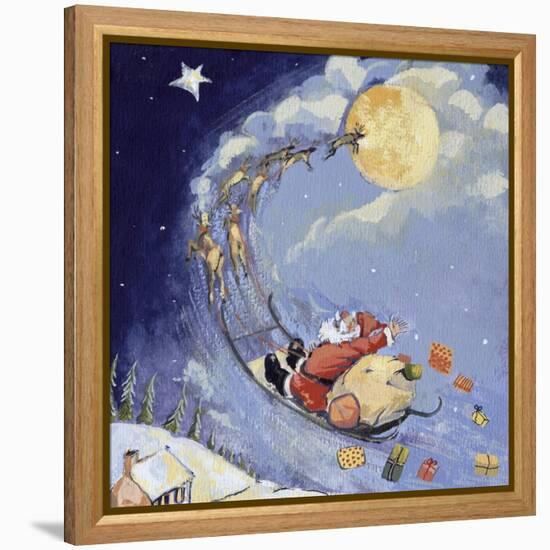 Christmas Night, 1999-David Cooke-Framed Premier Image Canvas