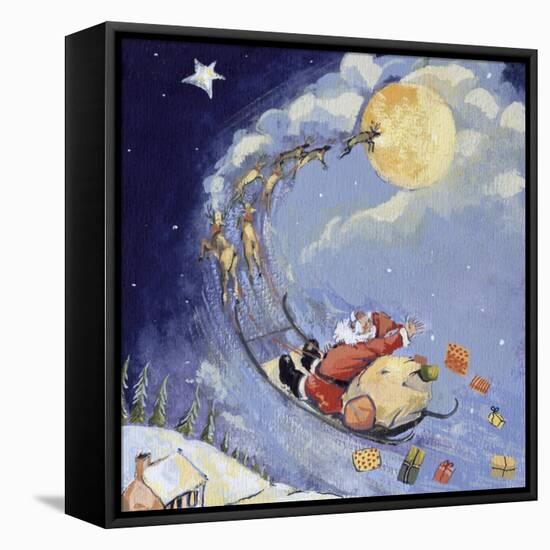 Christmas Night, 1999-David Cooke-Framed Premier Image Canvas