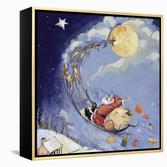 Christmas Night, 1999-David Cooke-Framed Premier Image Canvas