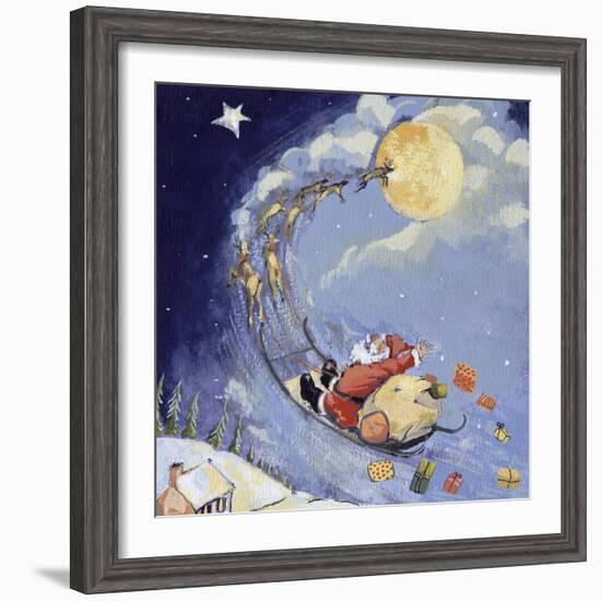 Christmas Night, 1999-David Cooke-Framed Giclee Print