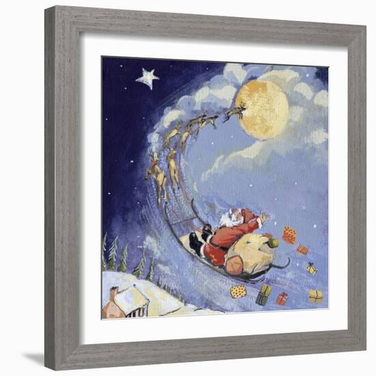 Christmas Night, 1999-David Cooke-Framed Giclee Print