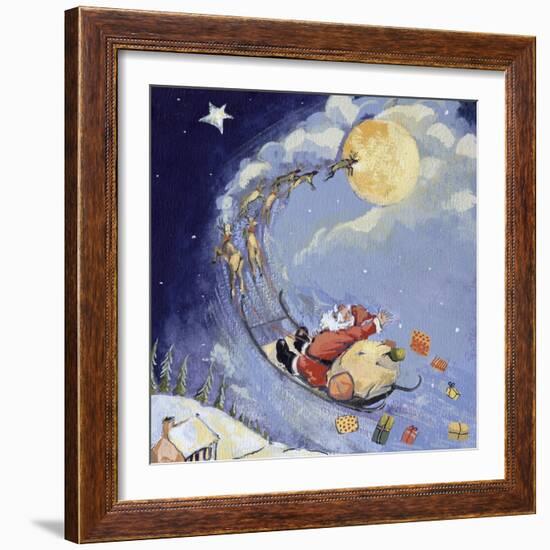 Christmas Night, 1999-David Cooke-Framed Giclee Print