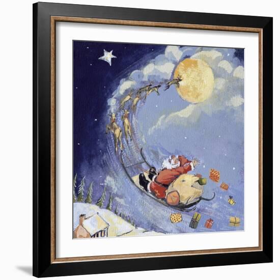 Christmas Night, 1999-David Cooke-Framed Giclee Print