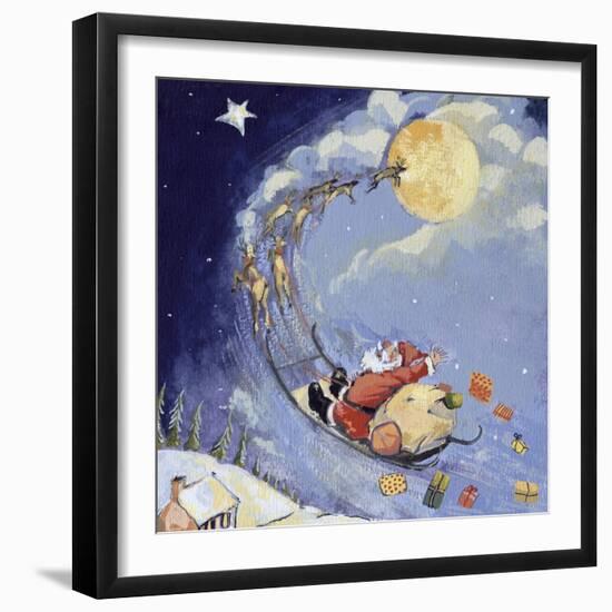 Christmas Night, 1999-David Cooke-Framed Giclee Print