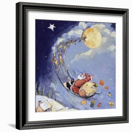 Christmas Night, 1999-David Cooke-Framed Giclee Print