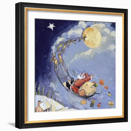 Christmas Night, 1999-David Cooke-Framed Giclee Print