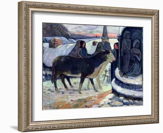 Christmas Night, C.1902-3-Paul Gauguin-Framed Giclee Print