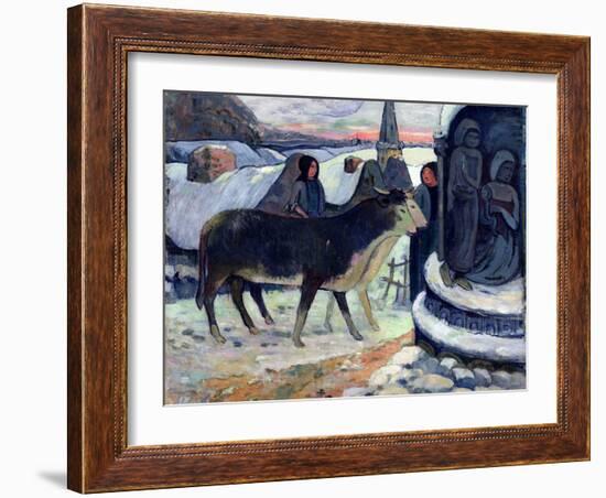 Christmas Night, C.1902-3-Paul Gauguin-Framed Giclee Print