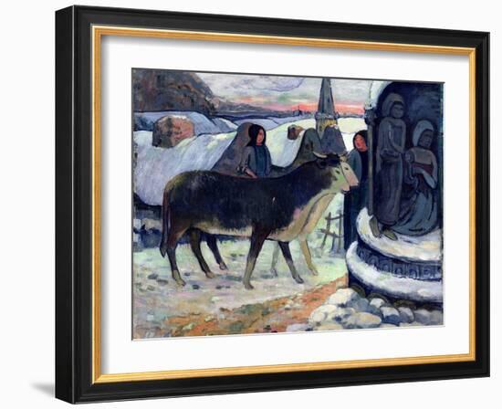 Christmas Night, C.1902-3-Paul Gauguin-Framed Giclee Print