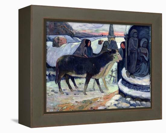 Christmas Night, C.1902-3-Paul Gauguin-Framed Premier Image Canvas