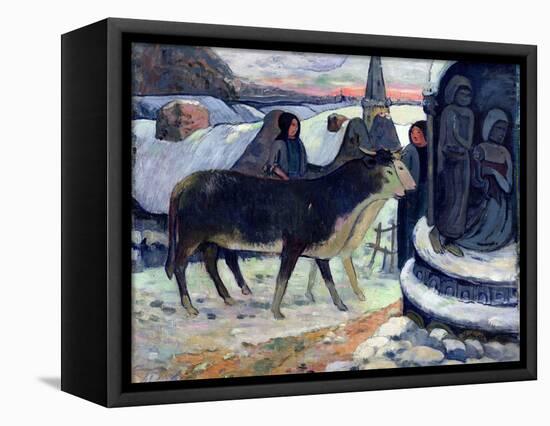 Christmas Night, C.1902-3-Paul Gauguin-Framed Premier Image Canvas