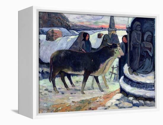 Christmas Night, C.1902-3-Paul Gauguin-Framed Premier Image Canvas