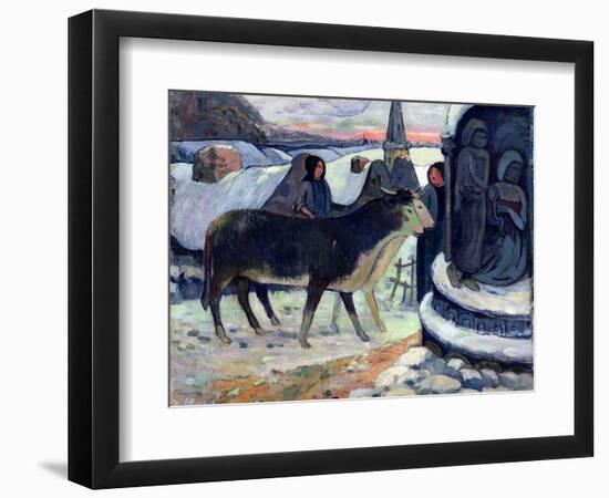 Christmas Night, C.1902-3-Paul Gauguin-Framed Giclee Print