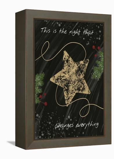 Christmas Night-Melody Hogan-Framed Stretched Canvas