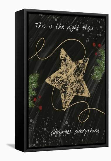 Christmas Night-Melody Hogan-Framed Stretched Canvas