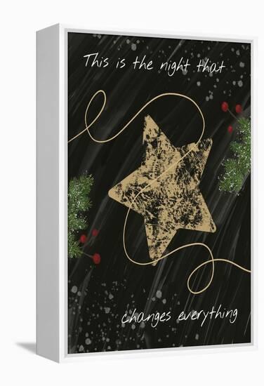 Christmas Night-Melody Hogan-Framed Stretched Canvas