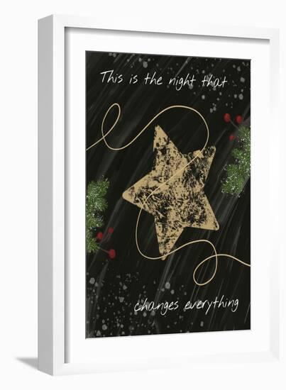 Christmas Night-Melody Hogan-Framed Art Print