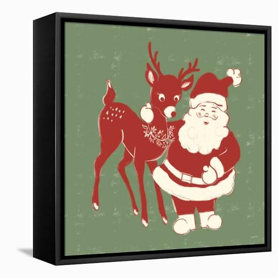 Christmas Nostalgia VII-Leah York-Framed Stretched Canvas