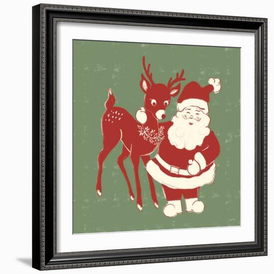 Christmas Nostalgia VII-Leah York-Framed Art Print