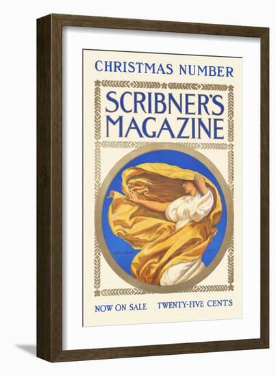 Christmas Number, Scribner's Magazine-null-Framed Art Print