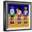 Christmas Nutcrackers - Good Luck Symbols-Claire Huntley-Framed Giclee Print