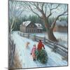 Christmas on the Farm-Kevin Dodds-Mounted Giclee Print