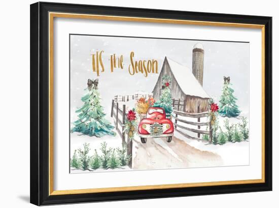 Christmas on the Farm-Patricia Pinto-Framed Art Print