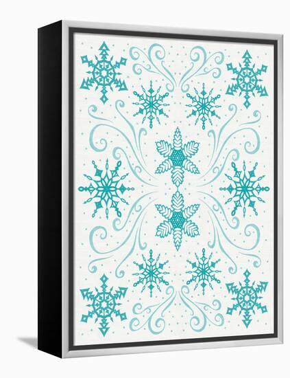 Christmas Otomi I-Elyse DeNeige-Framed Stretched Canvas