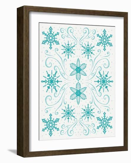 Christmas Otomi I-Elyse DeNeige-Framed Art Print