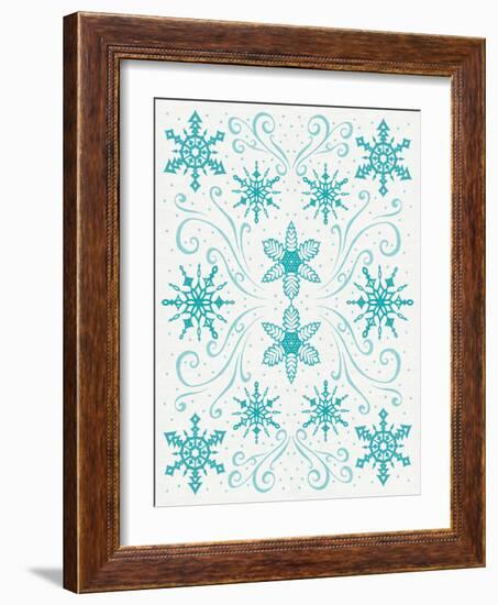 Christmas Otomi I-Elyse DeNeige-Framed Art Print