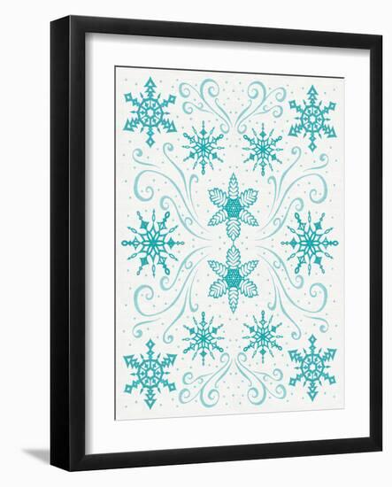 Christmas Otomi I-Elyse DeNeige-Framed Art Print