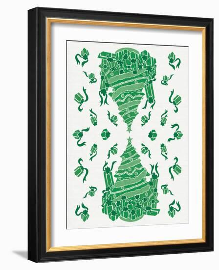 Christmas Otomi IV-Elyse DeNeige-Framed Art Print