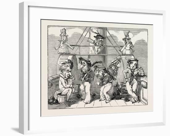 Christmas Pantomimes: Princess' Theatre. Scene from the Pantomime of Harlequin Billy Taylor; Or-null-Framed Giclee Print
