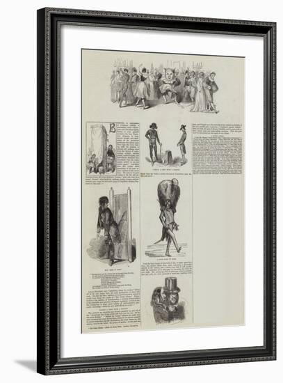 Christmas Pantomimes-null-Framed Giclee Print