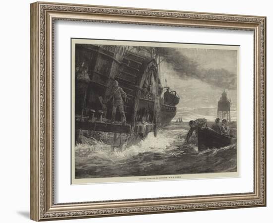 Christmas Papers for the Lighthouse-William Heysham Overend-Framed Giclee Print